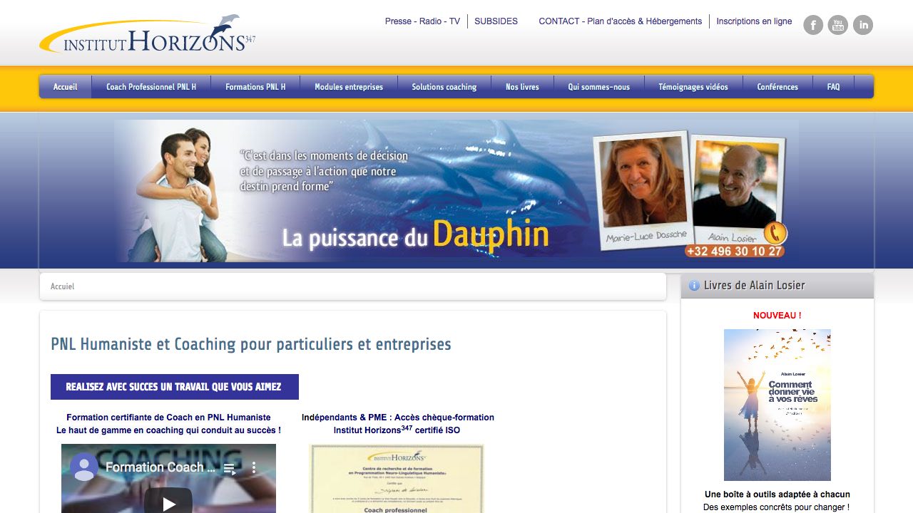 Site Web de Jérôme Taminiau